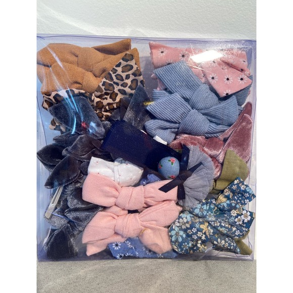 TOKUFAGU 24 Pieces Baby Girls Hair Clips, 4.5 Inch Alligator Clips - Picture 7 of 8